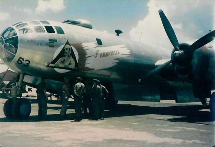 Description: C:\Documents and Settings\Peter Fortune\Desktop\My Web Sites\FortuneArchive\6th_Bombardment_Group_Tinian\Images\BS 40 Planes\CIRCR63 Lady Annabelle.jpg